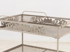 Vintage Molla Style Metal Outdoor Bar Cart - 3516242