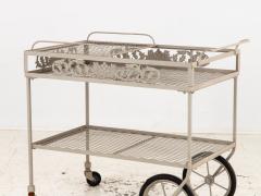 Vintage Molla Style Metal Outdoor Bar Cart - 3516245