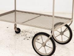 Vintage Molla Style Metal Outdoor Bar Cart - 3516247