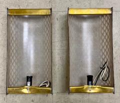 Vintage Moroccan Brass Wall Sconce or Lantern a Pair - 3373786