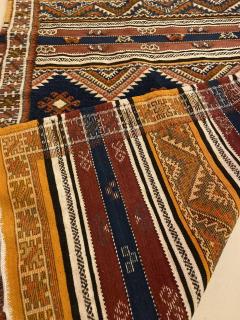 Vintage Moroccan Tribal Wool Rug or Carpet with Geometrical Design - 3547361