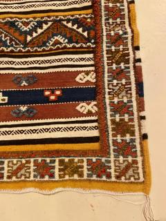 Vintage Moroccan Tribal Wool Rug or Carpet with Geometrical Design - 3547363