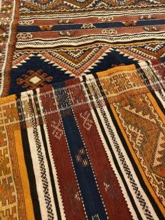 Vintage Moroccan Tribal Wool Rug or Carpet with Geometrical Design - 3547365