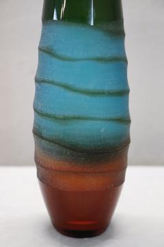 Vintage Multicolored Art Glass Vase by Villeroy Boch 1990s - 2934250