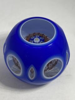 Vintage Murano Glass Baccarat Style Paperweight - 2581564