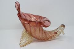 Vintage Murano Glass Cornucopia - 4305749