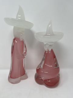 Vintage Murano Glass Mexican Figurines - 3946233