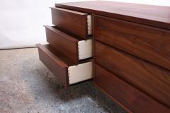 Vintage New England Solid Walnut Chest of Drawers - 555887