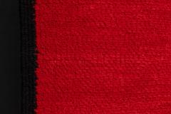 Vintage North African Low Pile Wool Rug Circa 1970 - 4706797