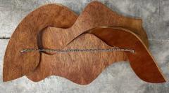 Vintage Organic Interwoven Abstract Bent Wood Wall Sculpture - 4149966