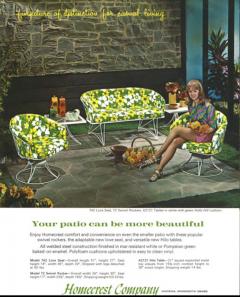 Vintage Outdoor Indoor Coffee Table by Homecrest - 3237642