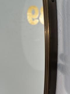 Vintage Oval Italian Wall Mirror 1960s - 3636343