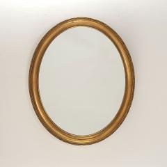 Vintage Oval Mirror France circa 1950 - 3928670