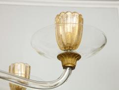 Vintage Over sized Six Arm Murano Chandelier - 1067592