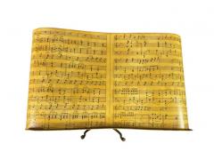 Vintage Painted Metal Music Stand - 4130149