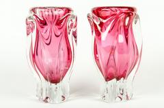 Vintage Pair Of Murano Decorative Vases - 78950