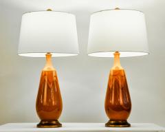 Vintage Pair Porcelain Table Lamps - 399057