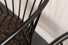 Vintage Pair Swedish Ebonized Beechwood Sunfeather Lounge Chairs by Sonna Rosen - 4696225