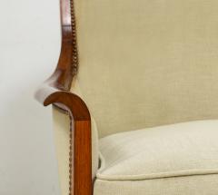 Vintage Pair of French Rosewood Lounge Chairs - 4461870