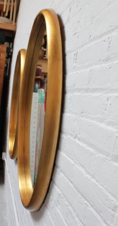 Vintage Pair of Labarge Oval Giltwood Wall Mirrors - 2270130