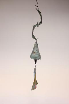 Vintage Paolo Soleri Arconsanti Multi Color Bronze Bell Wind Chime - 3271102