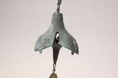 Vintage Paolo Soleri Arconsanti Multi Color Bronze Bell Wind Chime - 3271106
