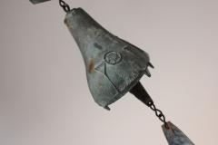 Vintage Paolo Soleri Arconsanti Multi Color Bronze Bell Wind Chime - 3271107