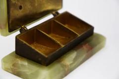 Vintage Parchment Pillbox - 3659896