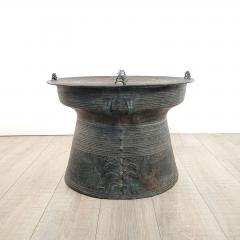 Vintage Patinated Bronze Rain Drum circa 1970 - 2790390