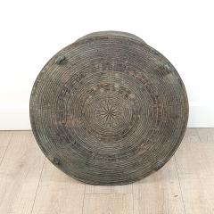 Vintage Patinated Bronze Rain Drum circa 1970 - 2790392