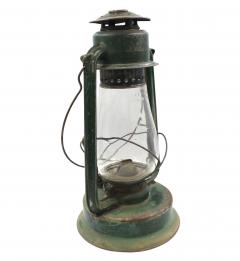 Vintage Paulls Leader No 2 Fount Green Lantern - 3672818