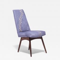 Vintage Pearsall Chair with Laser Cut Butterflies on Hide - 4196627