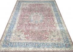 Vintage Persian Kerman Rug 1011 x 16 - 4006707