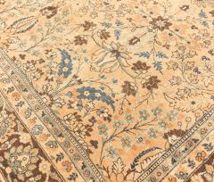 Vintage Persian Meshad Botanic Handmade Wool Carpet - 2445410