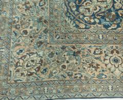 Vintage Persian Tabriz Botanic Handmade Wool Carpet - 2443811