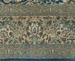 Vintage Persian Tabriz Botanic Handmade Wool Carpet - 2443814