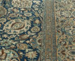 Vintage Persian Tabriz Botanic Handmade Wool Carpet - 2443821