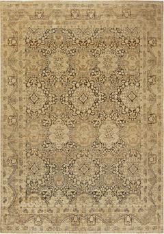 Vintage Persian Tabriz Handmade Wool Rug - 2447177