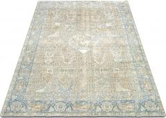 Vintage Persian Tabriz Rug 77 x 112  - 4053382