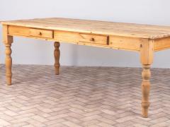 Vintage Pine Farmhouse Table USA 1960s - 4279429