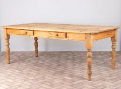 Vintage Pine Farmhouse Table USA 1960s - 4279430