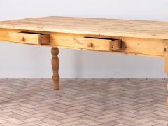 Vintage Pine Farmhouse Table USA 1960s - 4279431