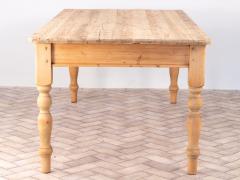 Vintage Pine Farmhouse Table USA 1960s - 4279432
