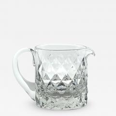 Vintage Pitcher with Diamond Pattern U S A circa 1970 - 3917296