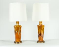 Vintage Porcelain Pair Table Lamps - 555001
