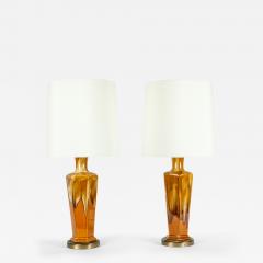 Vintage Porcelain Pair Table Lamps - 557013
