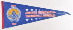 Vintage President George Bush and Vice President Dan Quayle Pennant - 3658962