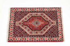 Vintage Pure Wool Handwoven Area Rug - 1129962