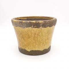 Vintage Raku Planter Japan 1970s - 3335405
