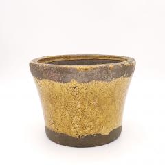 Vintage Raku Planter Japan 1970s - 3335408